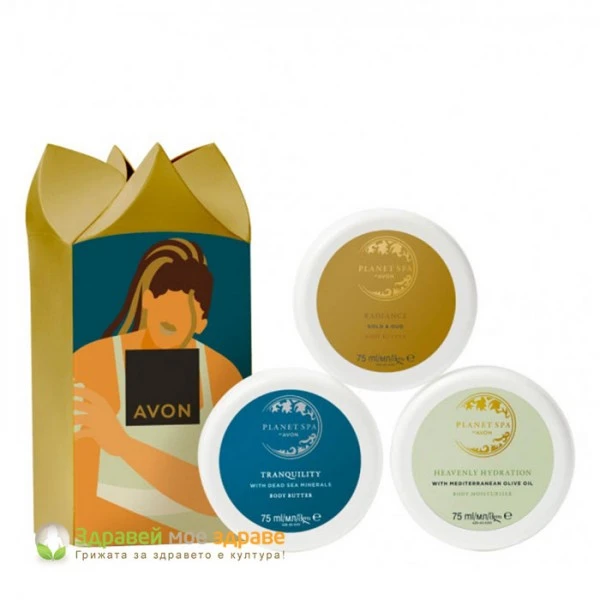 Комплект масла за тяло Planet Spa
