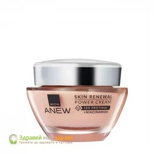 Възобновяващ крем за лице Anew Power с Protinol™